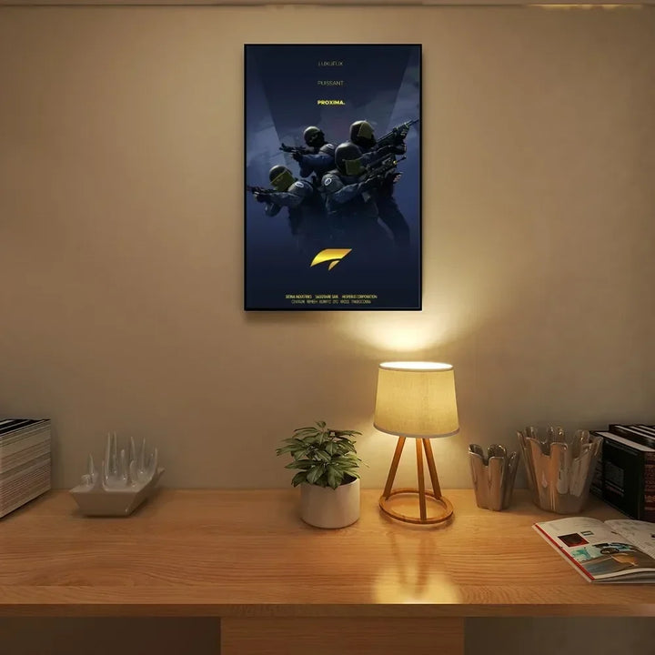 Skanto Counter-Strike 2 Plakat Veggkunst Hjemmedekorasjon Romdekorasjon Digital Maleri Stue Restaur