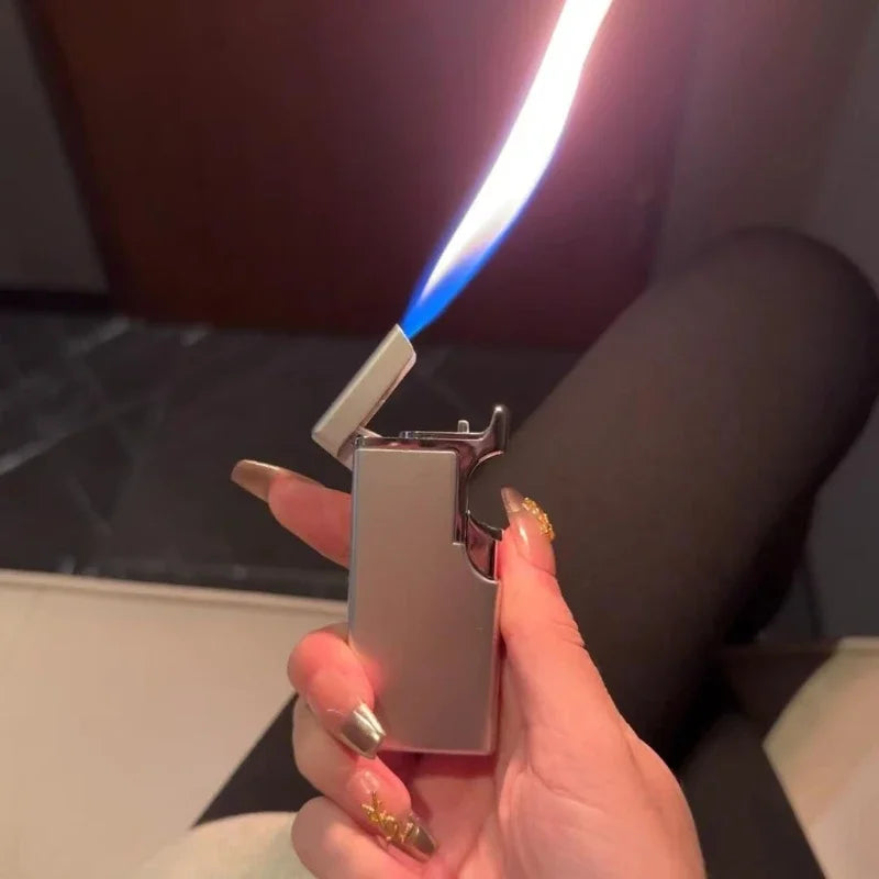 Metal Double Fire Jet Butane Lighter | Skanto