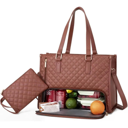 Skanto | 2-i-1 Laptop Bag med Isolert Lunsjrom
