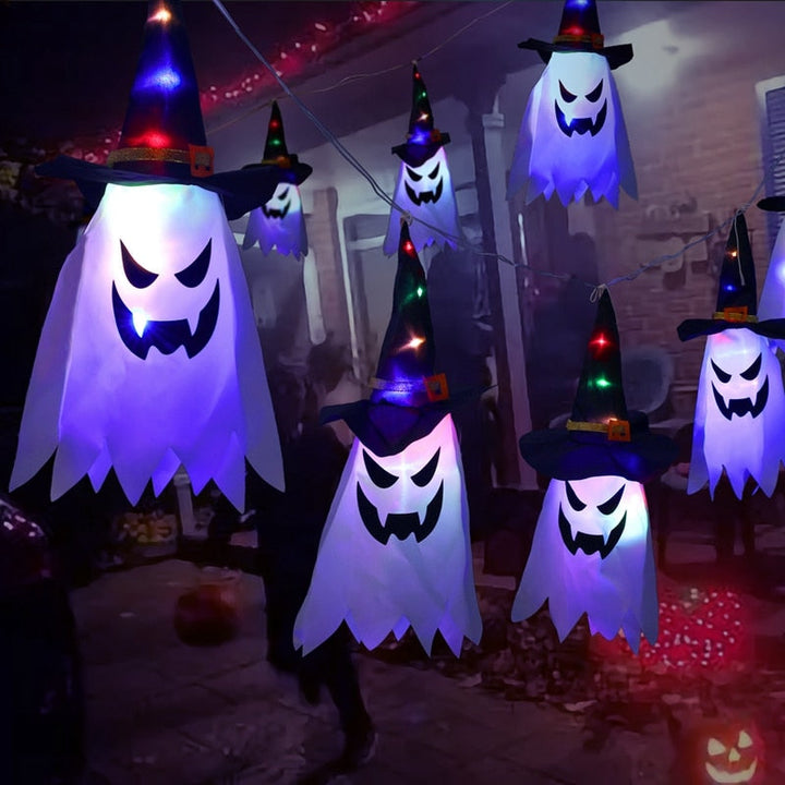 Skanto | Hengbar Skummel Spøkelse Halloween Festlampe