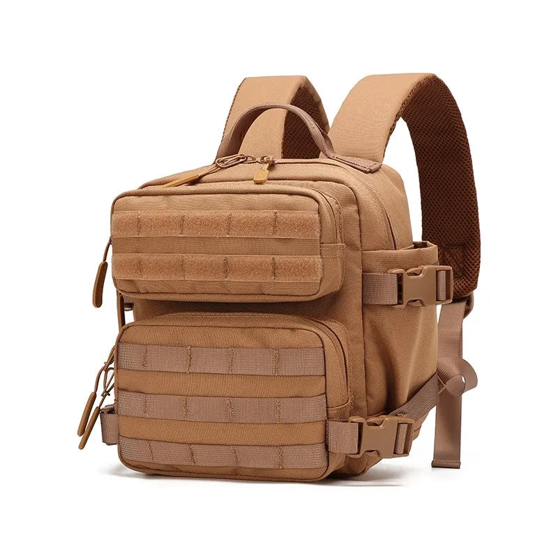 Norvo | Tactivo Mini-Ryggsekk 9L | MOLLE-Utendørs Ryggsekk | Kompakt & Holdbar | For Fotturer, Camping & EDC