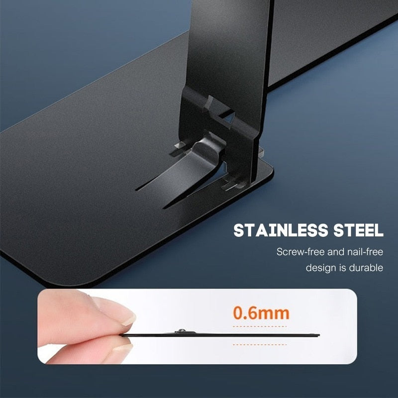 Skanto | Usynlig Metall Klistret Telefon Holder Brakett