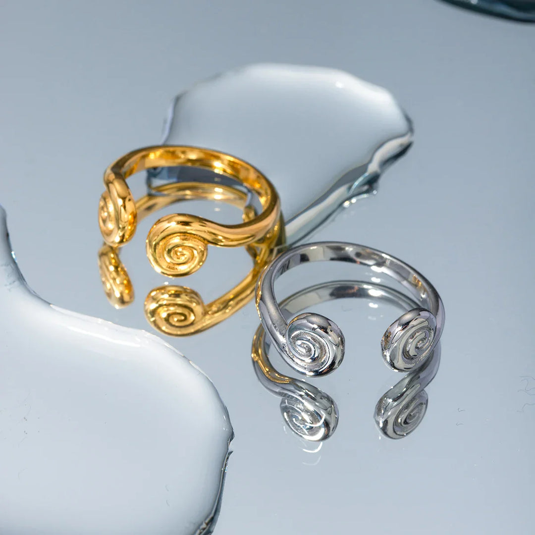 Skanto | Justerbar Åpen Spiralring
