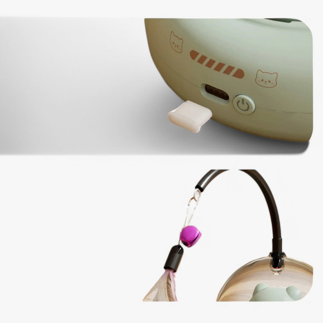 Smart Cat Laser "Hunting Light" med regnbuefunksjon og USB-ladingsfunksjon | Skanto