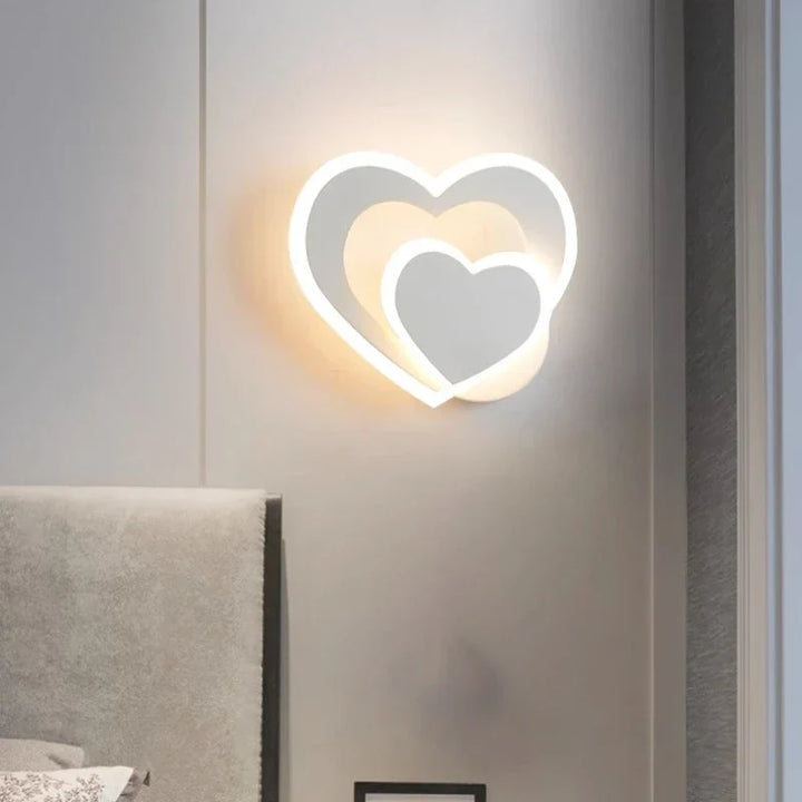HeartGlow Vegglampe - Moderne LED Belysning Skanto
