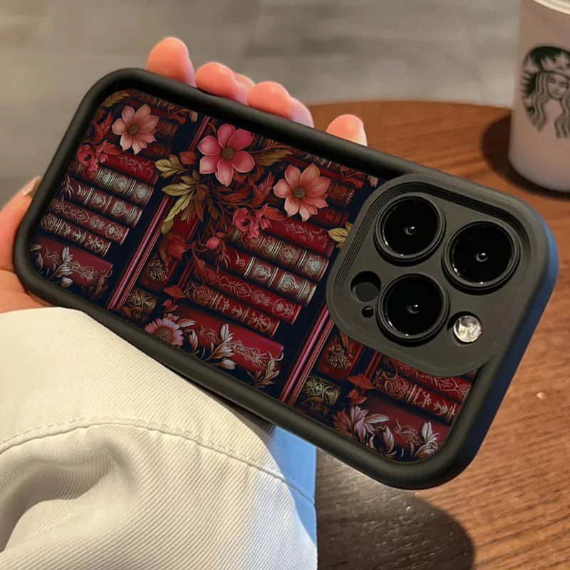 Skanto | Sjokkbestandig Bokhylle iPhone-deksel