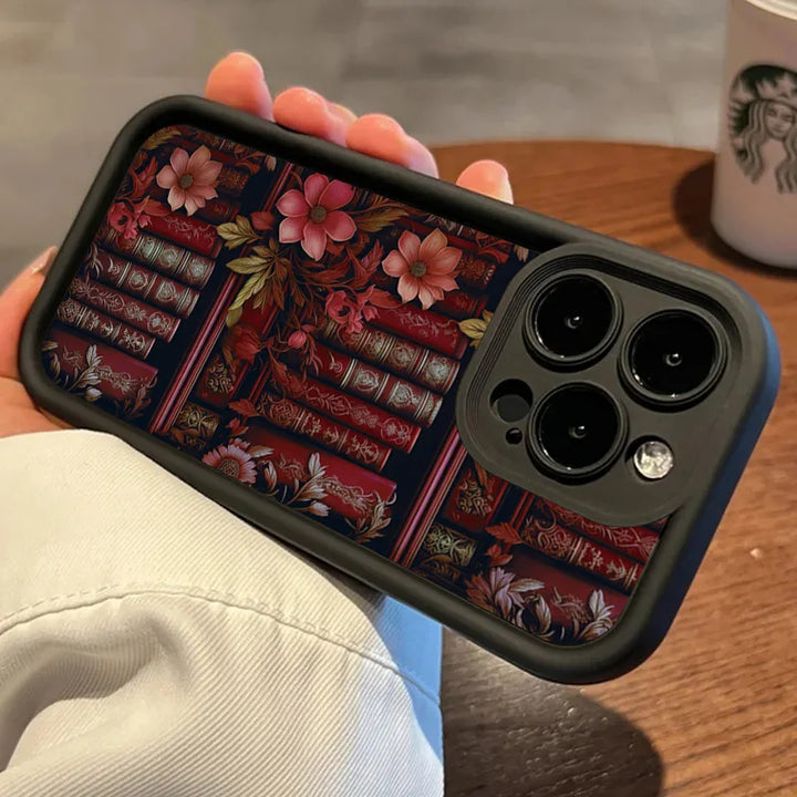 Skanto | Sjokkbestandig Bokhylle iPhone-deksel