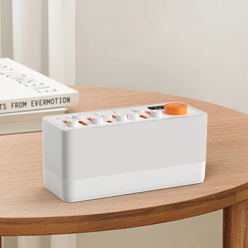 Skanto | Smart Sleep Sound Machine med RGB Nattlys og Bluetooth Høyttaler
