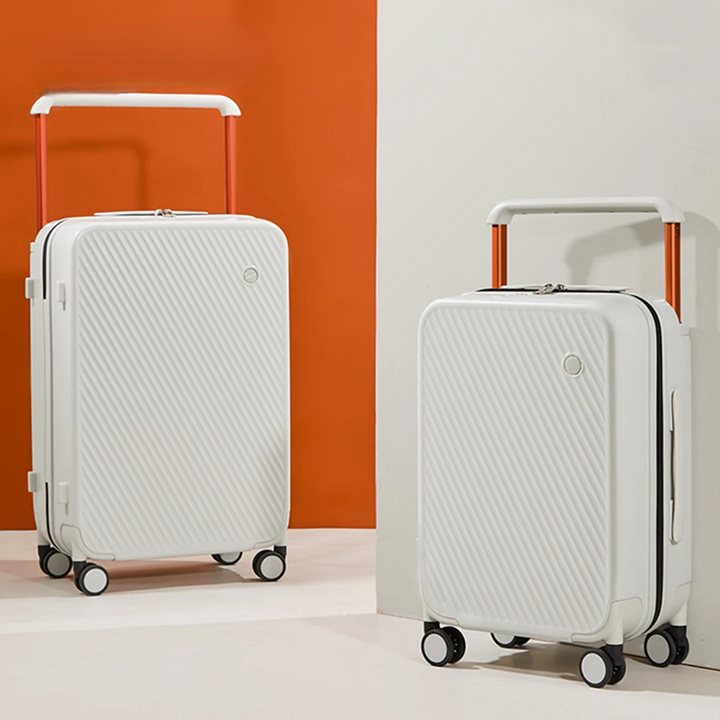 Skanto | Hard Shell Suitcase with Wide Handle – Oslo Metropolitan