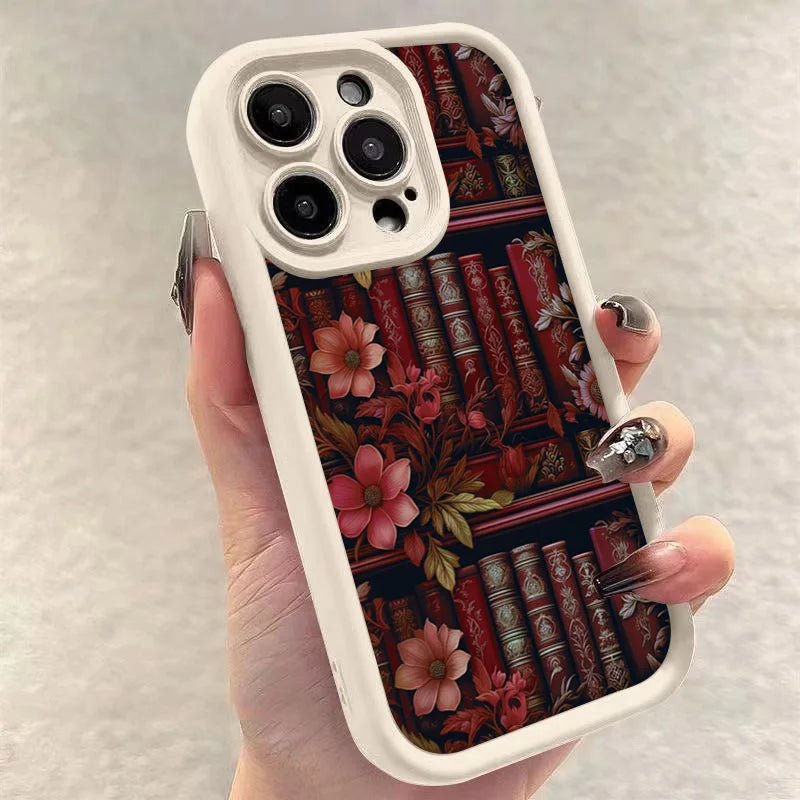 Skanto | Sjokkbestandig Bokhylle iPhone-deksel