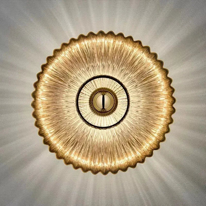 Garduru Elegant Vegglampe i Glass | Noble Design | Varm & Kaldt Lys