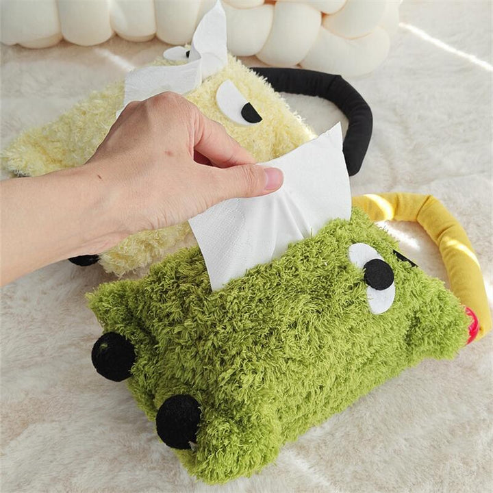 Fluffy Face Tissue Holder | Skanto