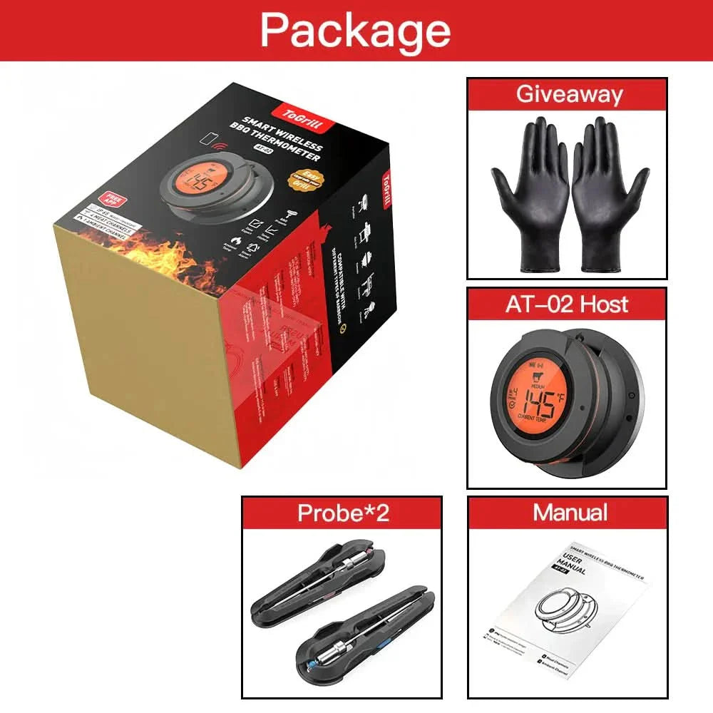 Skanto | TempMaster BBQ Termometer – App-kontrollert & Multi-sone kapabel
