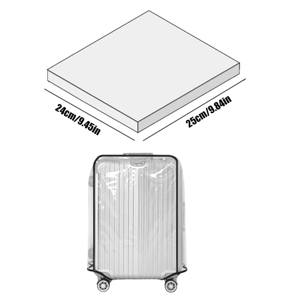 Skanto | Gjennomsiktig Vanntett Trolley Cover