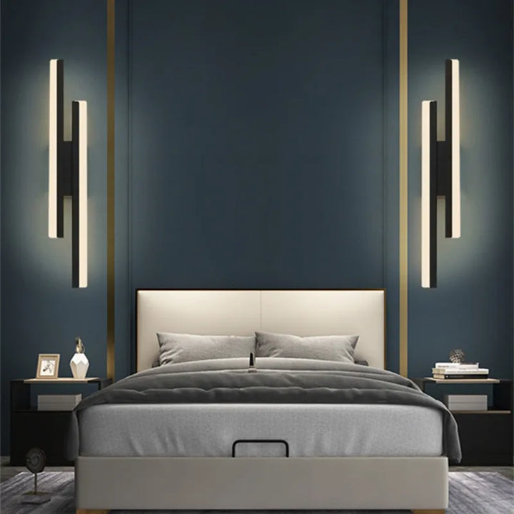 Moderne LED Vegglampe med Enkelt Design, Minimalistisk Vegglampe for Gang & Stue