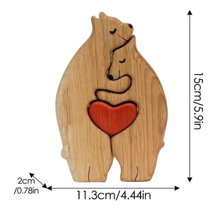 Loving Bears SammenkoSkantoet Puslespill Dekor | Skanto