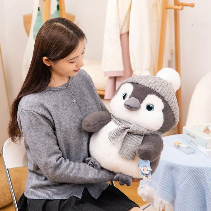 Skanto | Koselig Vinter Pingvin Plushie Leke
