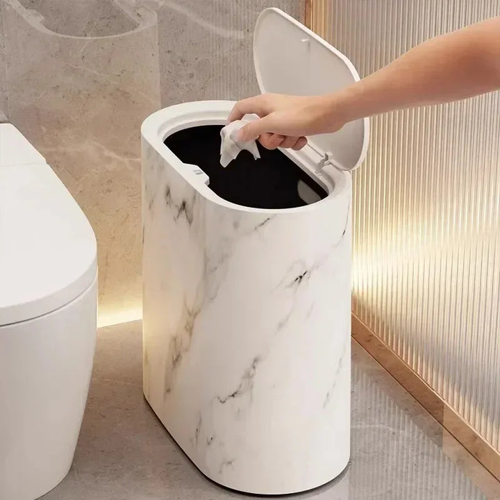 Nordisk marmor design søppelbøtte Skanto