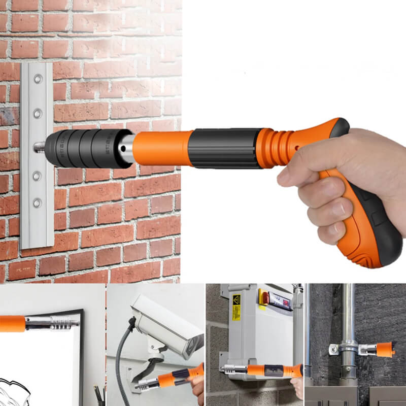 Skanto | PowerShot Betongspikerpistol | Presis og Effektiv Spikring for Betong og Stål