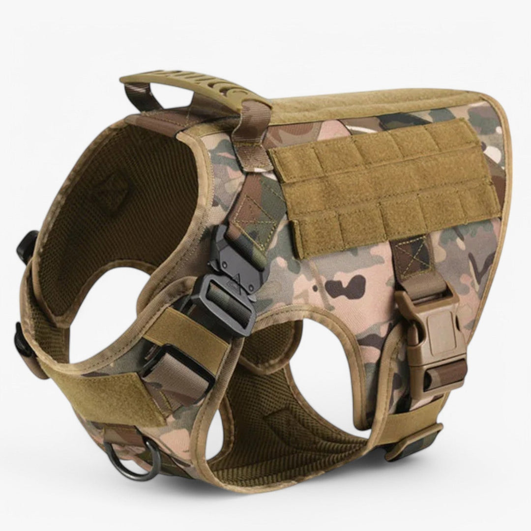 Skanto | KrachtGrip Hundesele – Justerbar Taktisk Sele for Trening & Turer