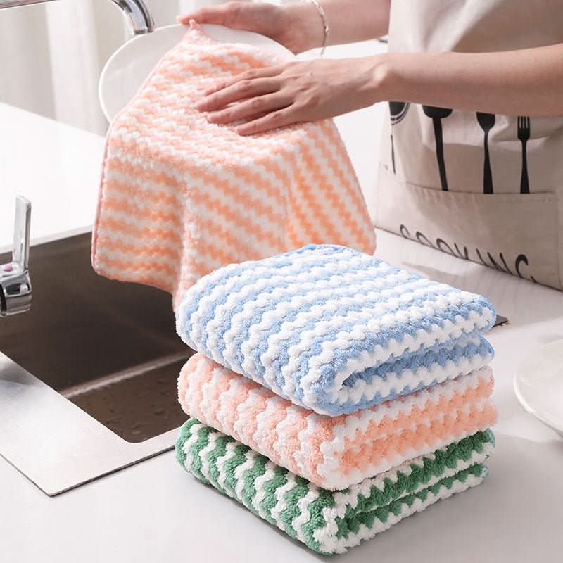 Skanto | mikrofiber rengjøringskluter laget av koralfleece for stripefri renhet