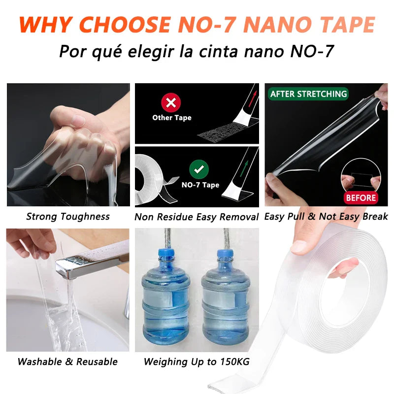 Skanto | Dobbeltsidig nano tape - 2Pcs