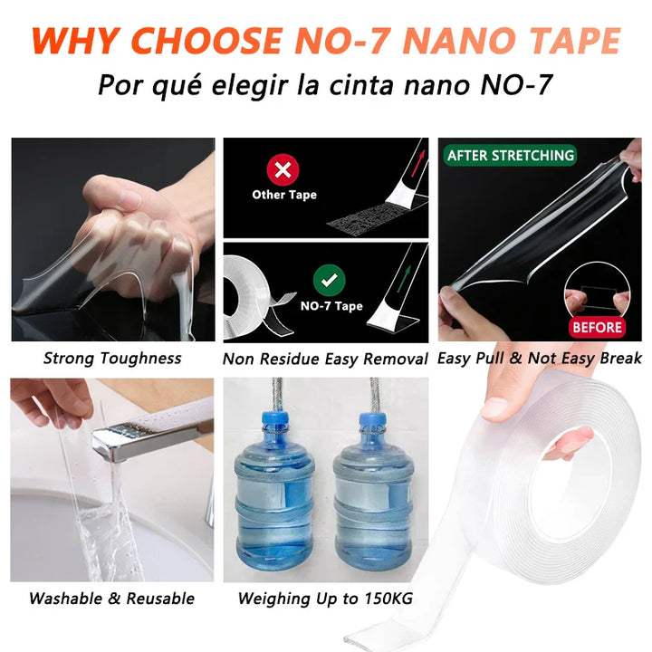 Skanto | Dobbeltsidig nano tape - 2Pcs
