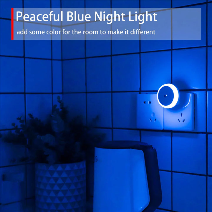 Skanto | NOXORA LED nattlys | Twilight sensor & automatisk dimming | Plug-in lys | Varm hvit