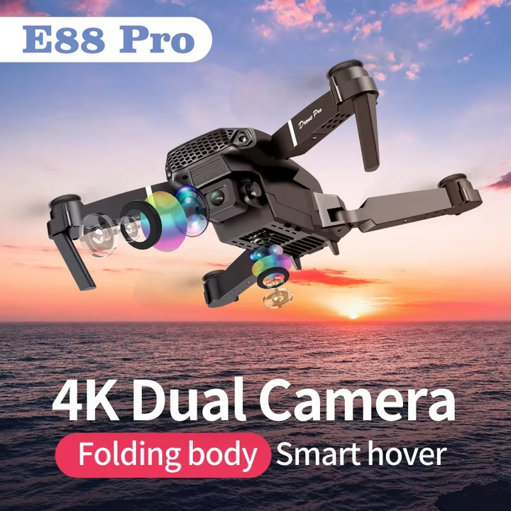 Skanto | Avansert optisk flyt 4K dual-kamera drone for luftfotografi