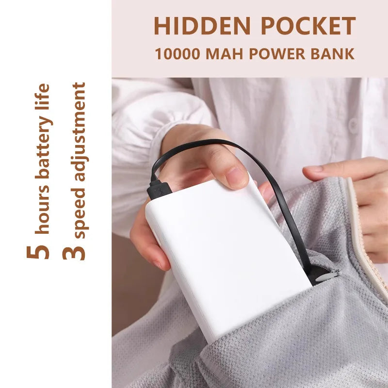 Skanto | Oppladbart USB Vinter Reisevarmeteppe
