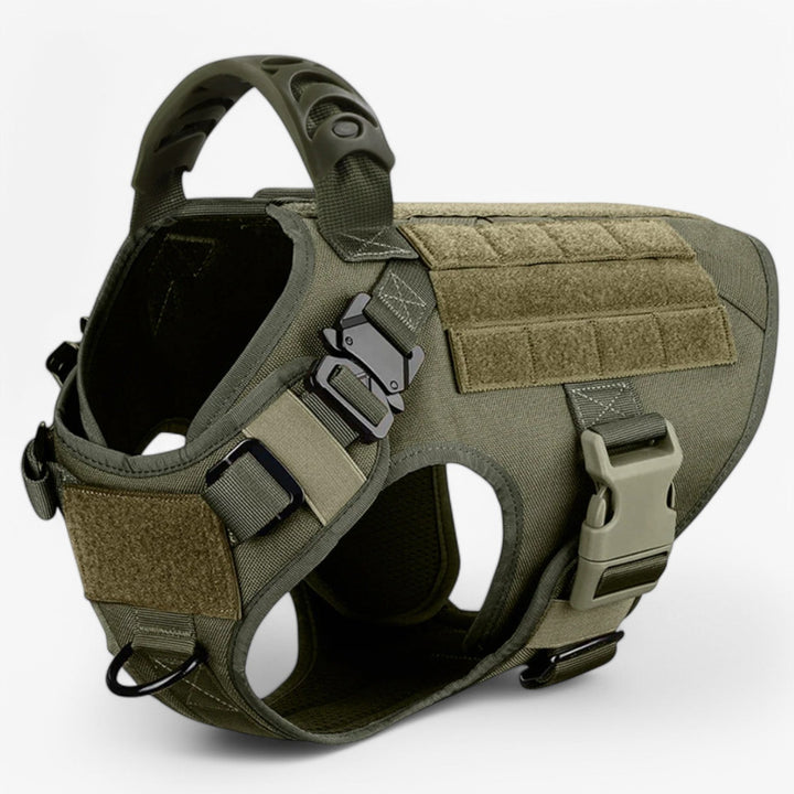 Skanto | KrachtGrip Hundesele – Justerbar Taktisk Sele for Trening & Turer