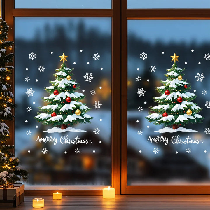 Skanto | Merry Glow 3D Juletre Klistremerke
