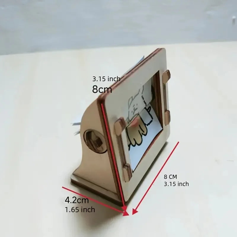 DIY Trekkbare Trekk-Animation Maskin Skrivebord Dekor Sett | Skanto