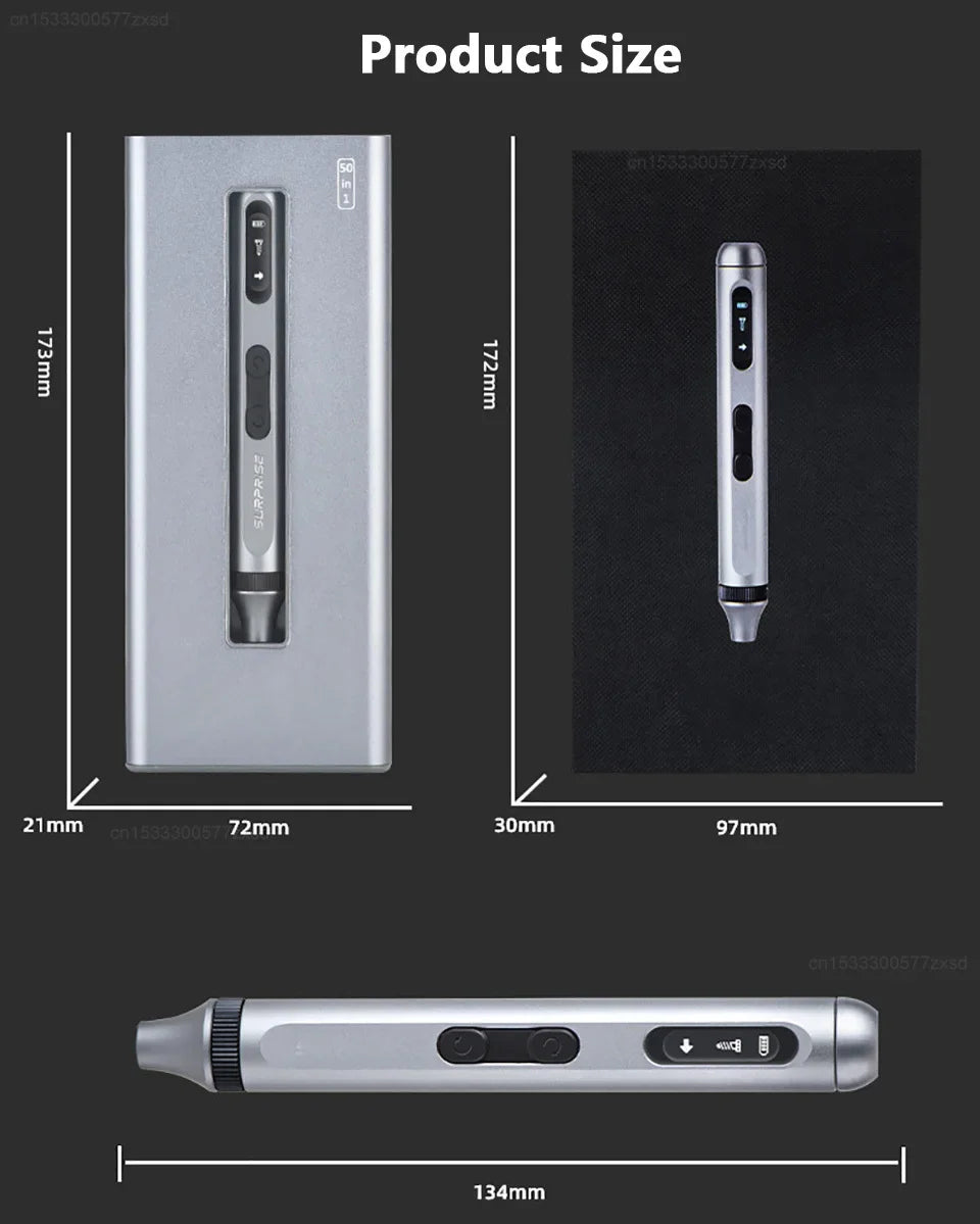 Skanto | 51 i 1 Batteridrevet Skrutrekker Sett