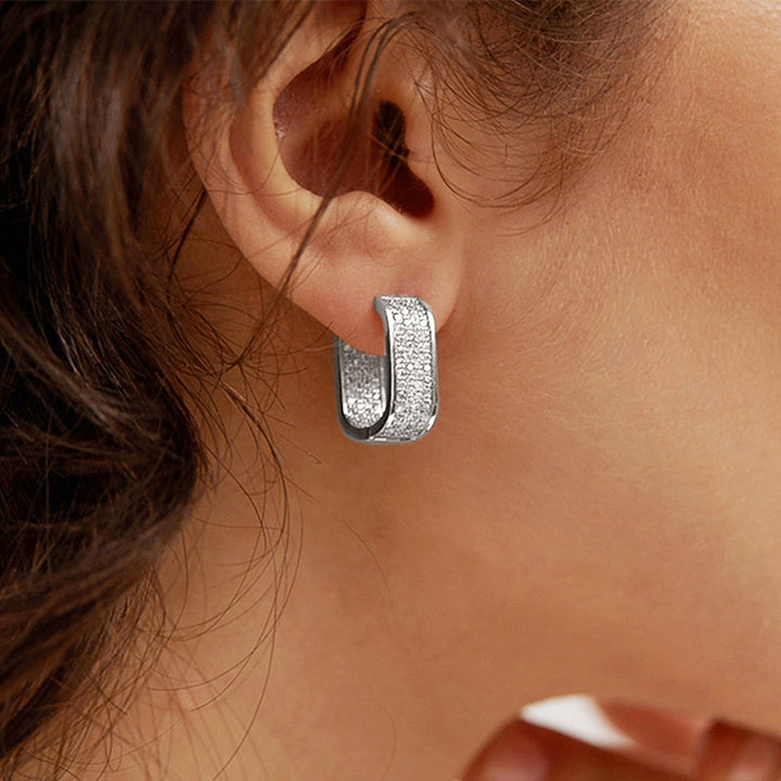 Skanto | Koreansk Stil Elegant Hoop Øredobber