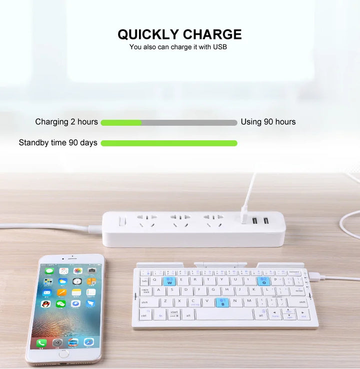 Skanto | Praktisk Mini Tastatur for Smartphones
