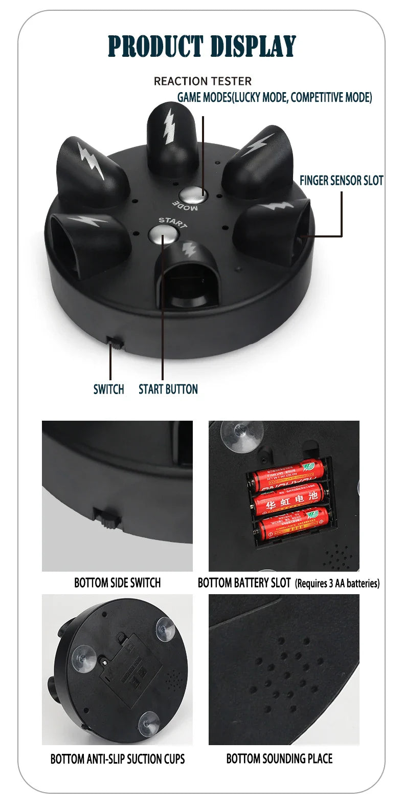 Skanto | Elektrisk Sjokkerende Finger Spill