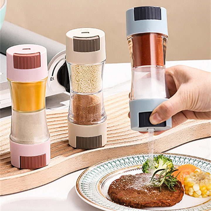 Skanto | Dobbel Hode Tett Krydderbeholder Dispenser