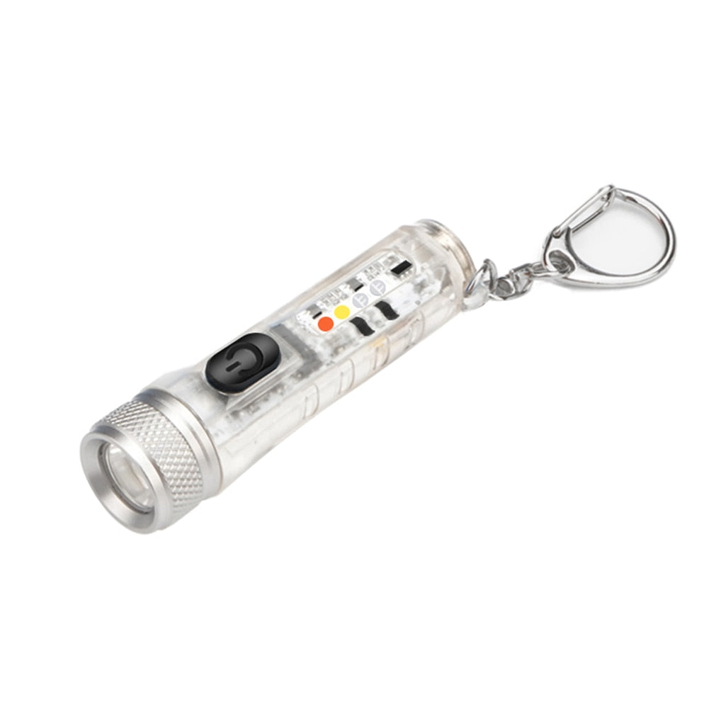 Mini LED Nøkkelring Lommelykt | Skanto