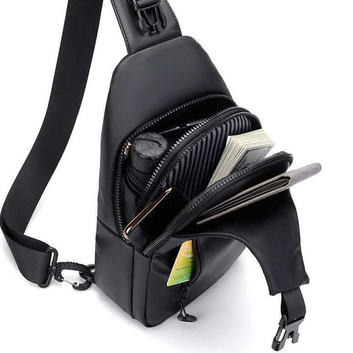 Skanto | Koreansk By Vanntett USB Lading Krossbody Bag
