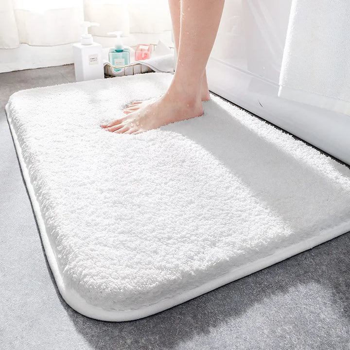 SoftStep Luxe Badmatte – Ekstra Tyk Mikrofiber Mat med Antiskli og Høy Absorpsjon | Skanto