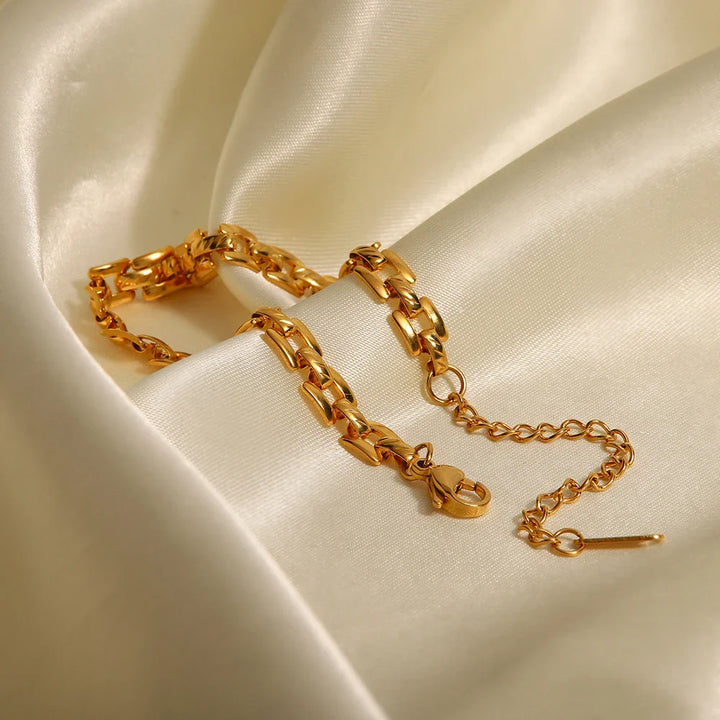 Skanto | 18k Tynn Urmaker Inspirert Armbånd