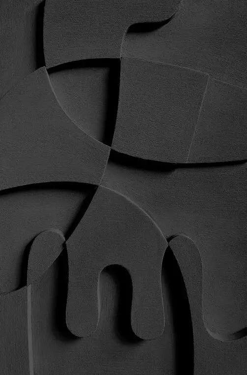 Abstract Minimalist 3D Design Wall Art Artistic Canvas Prints Pictures for Modern Apartment Living Room Dining Room Home Office Decor | Skanto