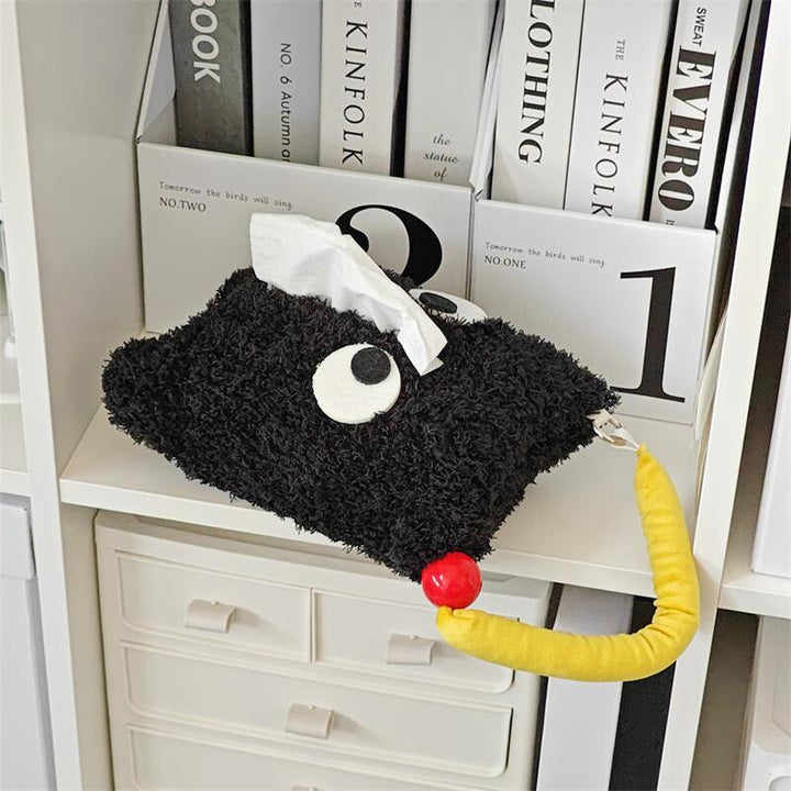 Fluffy Face Tissue Holder | Skanto