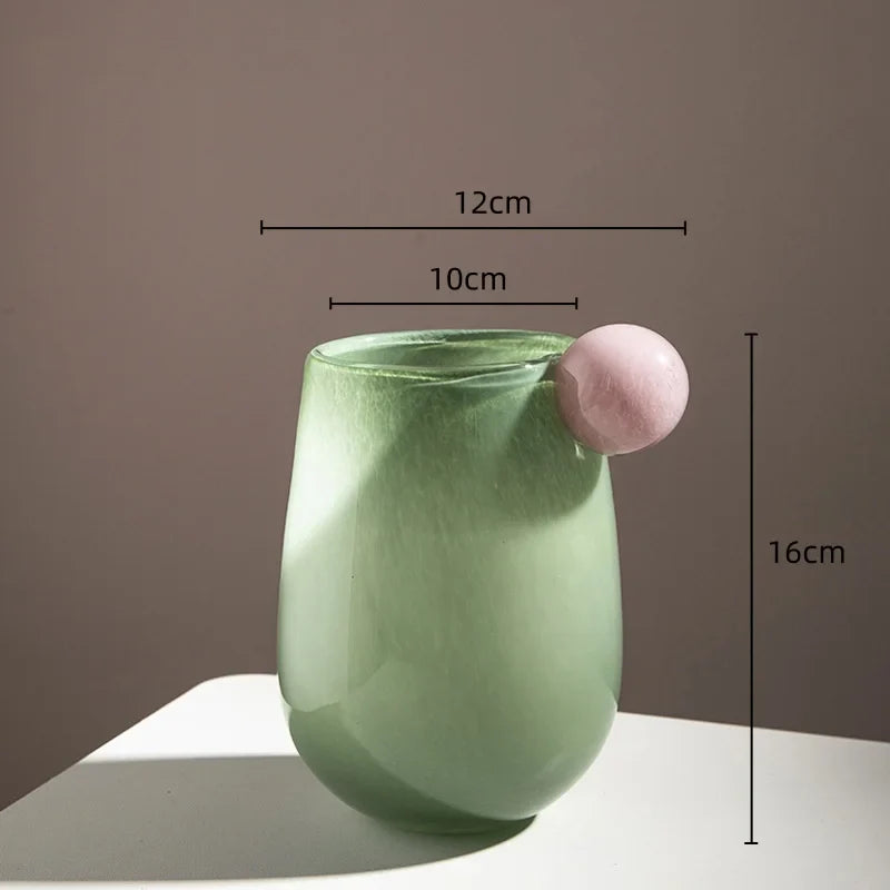Globe Glass Chubby Vase | Skanto