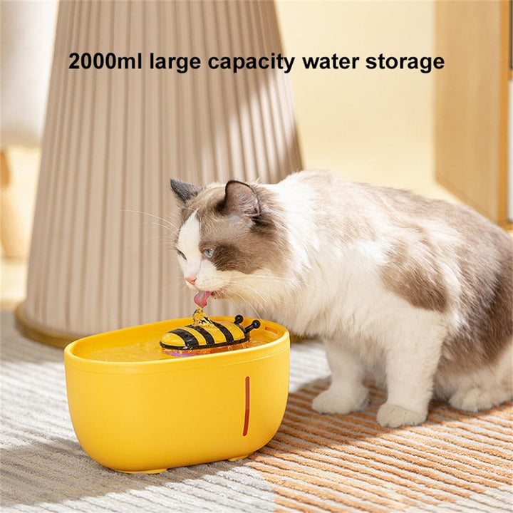 Skanto | Honey Flow Pet Automatisk Vannfontene