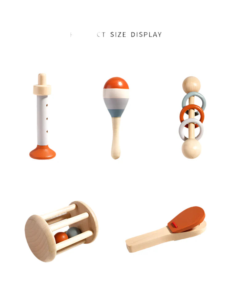 Norvo | MelodyMates | Musikal oppdagelser - Pedagogisk musikkinstrumentsett for babyer og småbarn