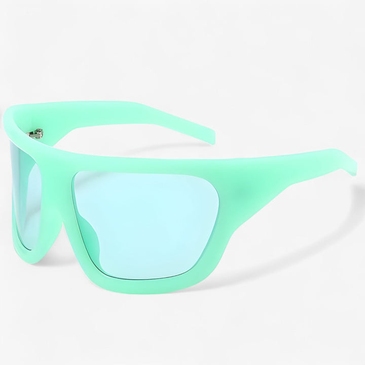 Oversized Steampunk Sports Sunglasses with Wraparound Design – Ignix | Skanto