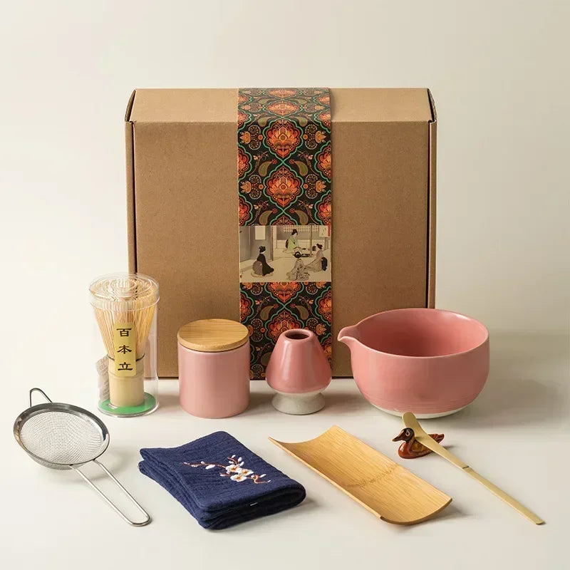 Skanto | 9-delt japansk matcha te sett