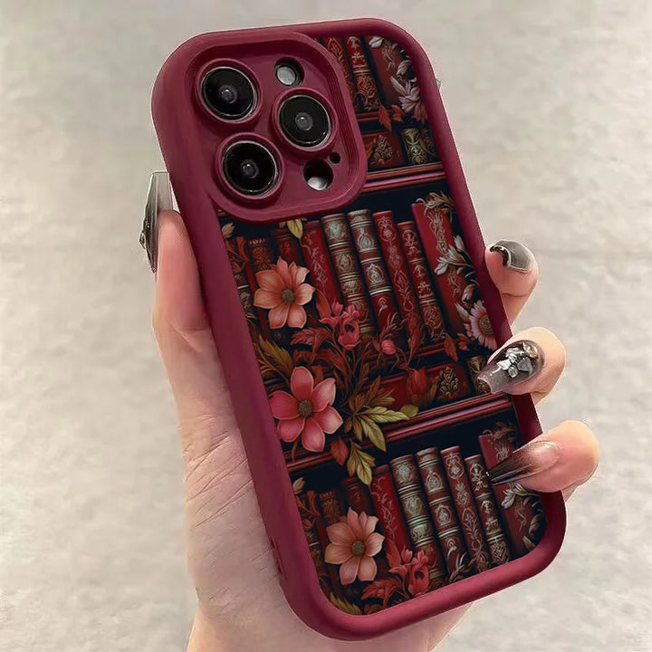 Skanto | Sjokkbestandig Bokhylle iPhone-deksel